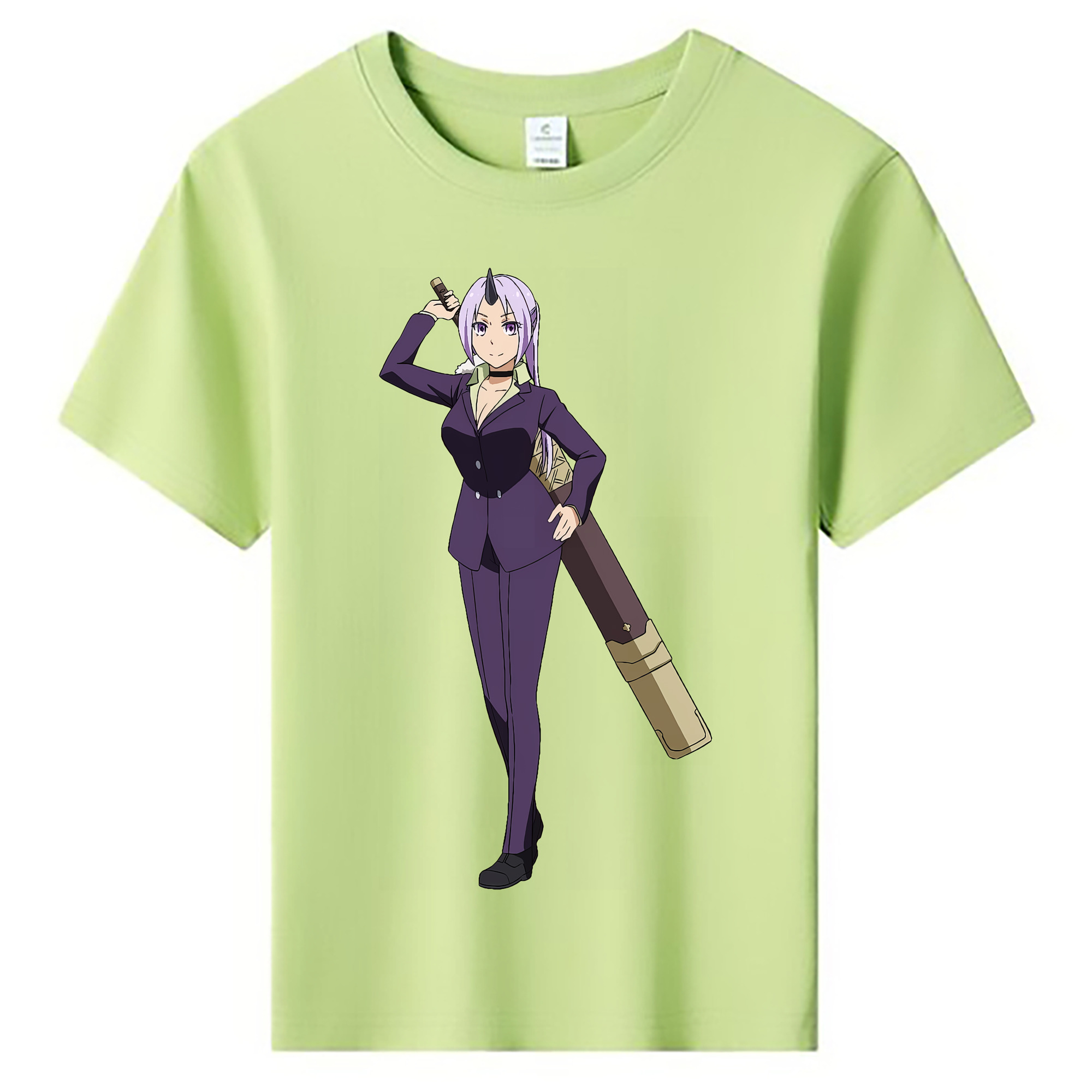 （画像用） 転スラ Regarding Reincarnated to Slime 綿100％キッズTシャツ（フロントプリント）